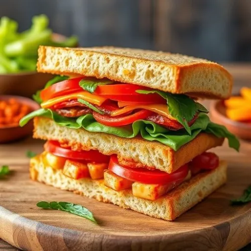 Fajitha Veg Sandwich